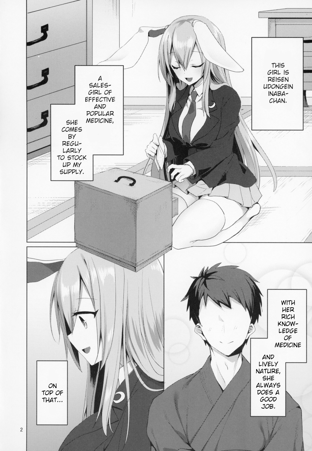 Hentai Manga Comic-A Medicine For Mating With A Rabbit In Heat Until Morning-Read-3